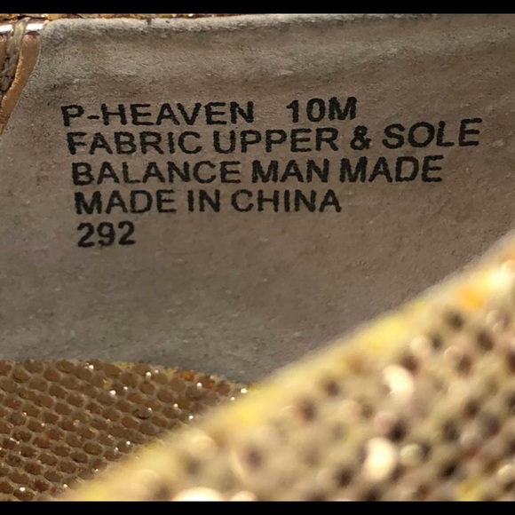 Steve Madden Sequined Gold Ballet Flats - Picture 7 of 7